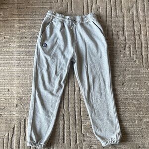 Men's Gray Jogger Sweatpants bearded goat medium